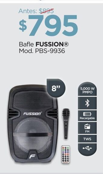 Chedraui Bafle fussion oferta