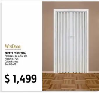Sodimac Homecenter Puertas windoor oferta