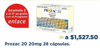Farmacia San Pablo Prozac 20 20mg 28 cápsulas oferta