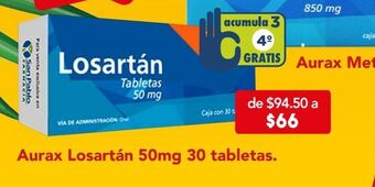 Farmacia San Pablo Losartán 50 mg oferta