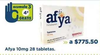 Afya 10mg 28 tabletas
