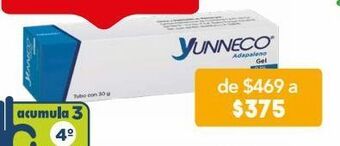 Yunneco 30 g gel tubo adapaleno 0.1 %