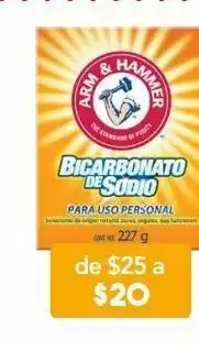 Farmacia San Pablo Arm&hammer antiséptico bicarbonato puro 227 g oferta