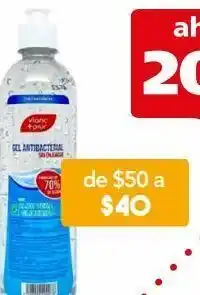 Farmacia San Pablo Vlanc+piur gel antibacterial 70% alcohol con aloe vera & glicerina 500 ml oferta