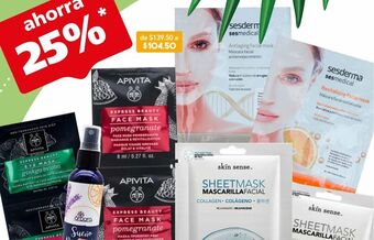 Sesderma sesmedical máscara facial antienvejecimiento todo tipo de piel