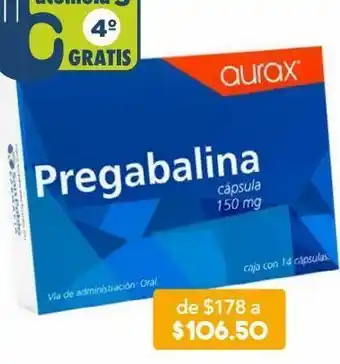 Pregabalina 150 mg cronix 14 cápsula