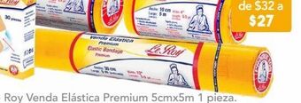 Farmacia San Pablo Le roy venda elástica 10cm 1 pieza oferta