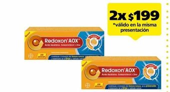 Farmacia San Pablo Redoxon aox sabor naranja 10 tableta oferta