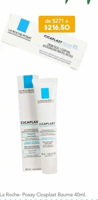 Farmacia San Pablo La roche posay cicaplast baume b5 crema reparadora 40 ml oferta