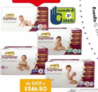 Farmacia San Pablo Huggies supreme pañales unisex etapa 6 36 piezas oferta