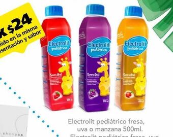 Farmacia San Pablo Electrolit pediátrico fresa 300 ml oferta