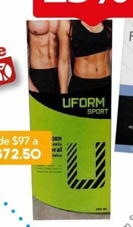 Farmacia San Pablo Uform sport gel reafirmante corporal termogénico 200 ml oferta