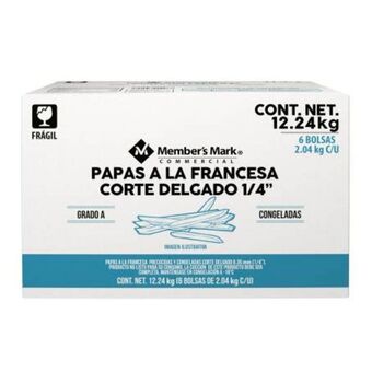 Sam's Club Papas a la francesa corte delgado member's mark 12.24 kg oferta