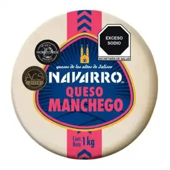 Queso manchego navarro 1 kg