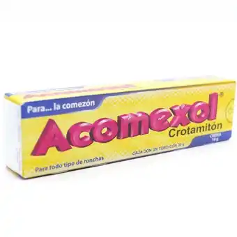Farmacias de Apoyo Acomexol crema 10g con 30 g oferta