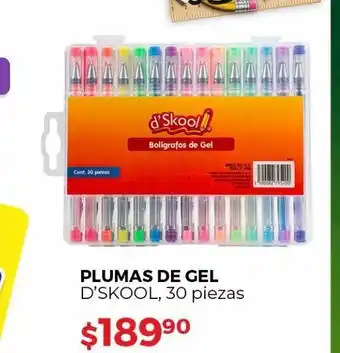 DelSol Plumas de gel d'skool oferta