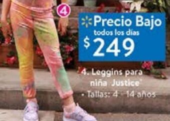 Leggins para niña justice