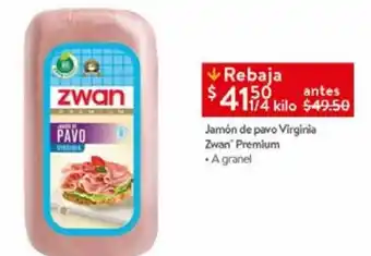Jamón de pavo virginia zwan