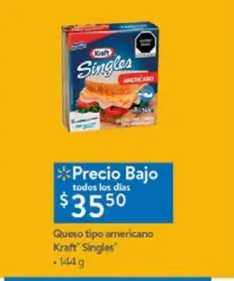 Queso tipo americano kraft 144g