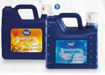 Variedad de suavizante de telas great value 7l