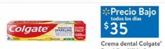 Walmart Crema dental colgate oferta