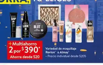 Walmart Maquillaje revlon o alway oferta