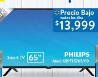 Walmart Smart tv 55'' philips oferta