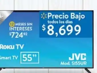 Smart tv 55'' jvc