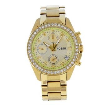 Nacional Monte de Piedad Reloj fossil para dama en acero chapa. oferta