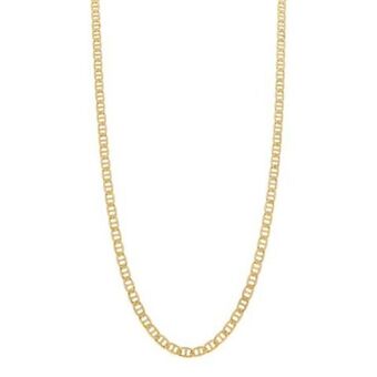 Nacional Monte de Piedad Collar eslabón nudo marino en oro amarillo 14 kilates. oferta