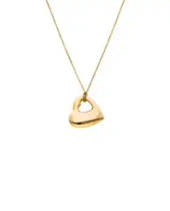 Joyerías Bizzarro Gargantilla de corazón oro amarillo 14k oferta