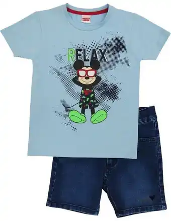 Liverpool Conjunto mickey algodón para niño oferta