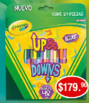 DelSol Crayola Super Tips Up & Downs oferta