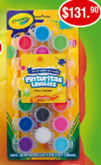 DelSol Crayola Pinturitas Lavables oferta