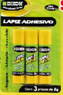 Lápiz Adhesivo Dixon 3 Piezas 8g