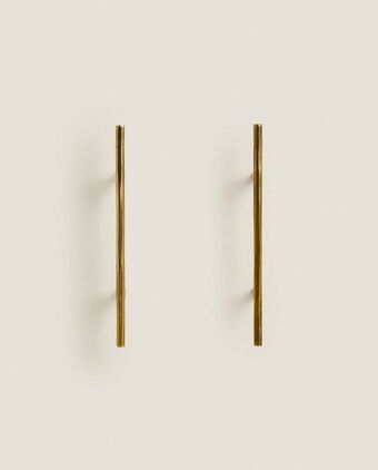 ZARA HOME Tirador metálico dorado alargado (pack de 2) oferta