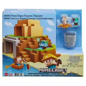 Juguetrón Mattel minecraft vanilla mini mining mini mining gyr75 oferta