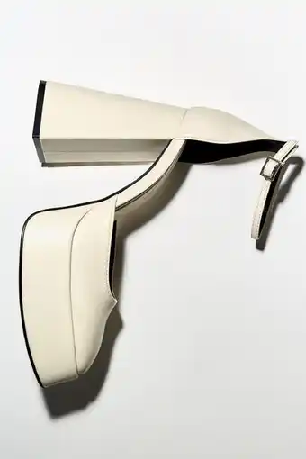ZARA Zapato tacón alto plataforma oferta