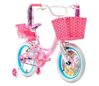 Muebles América Bicicleta infantil veloci r16 amore rosa oferta