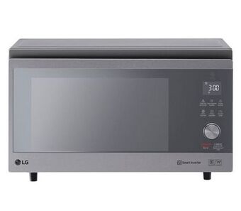 Muebles América Horno de microondas lg mj1466apr 1.4 pies acero inoxidable oferta