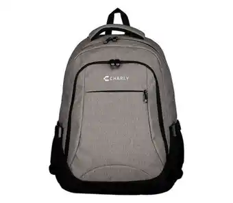 Muebles América Mochila escolar charly 8068114 gris oferta