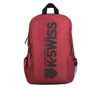 Mochila escolar kswiss hills rojo
