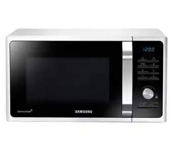 Muebles América Horno de microondas samsung ms32f303taw/ax 1.1 pies blanco oferta