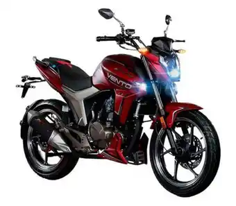 Motocicleta de ciudad vento storm 250 cc rojo