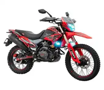 Muebles América Motocicleta doble proposito veloci xeverous pro xr r2 250 cc rojo oferta