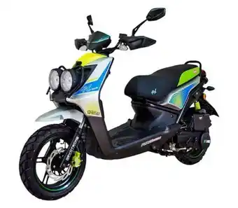 Muebles América Motocicleta scooter mb rx 175 gt 175 cc blanco / azul oferta