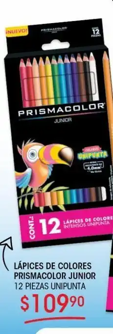 DelSol Lápices de colores prismacolor junior 12 pzas oferta