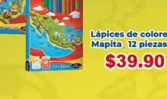 DelSol Lápices de colores mapita oferta