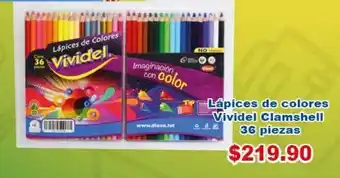 Lápices de colores vividel