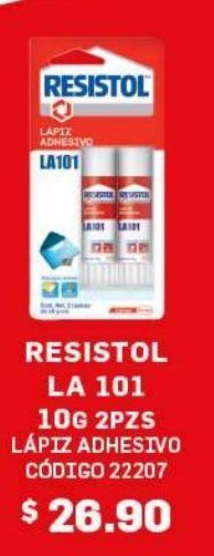 DelSol Resistol la 101 oferta